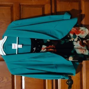 Candies Tank Top and Teal Blazer